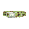 Fetch Stick Dog Collar - plastic silver