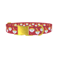 Cute Noodle Dog Collar - metal gold