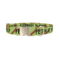 Fetch Stick Dog Collar - metal silver