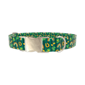 Lucky Charm Dog Collar - metal gold