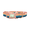 Mountain Sunset Dog Collar - plastic rose gold