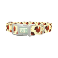 Turkey Heart Dog Collar - plastic silver