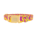 Fruit Banana Dog Collar - plastic gold