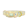 Wildflower Meadow Dog Collar - plastic gold