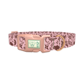 Mystical Nature Dog Collar - plastic rose gold