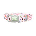 Parisian Romance Dog Collar - plastic silver