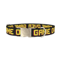 Retro Gamer Dog Collar - metal silver