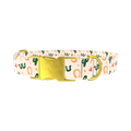 Desert Sunset Dog Collar - metal rose gold