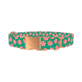Christmas Candy Dog Collar - metal rose gold