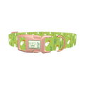 Western Ghost Dog Collar - plastic rose gold