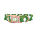 Golf Course Dog Collar - plastic rose gold