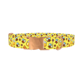 Happy Bees Dog Collar - metal rose gold