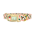 Christmas Holly Dog Collar - plastic gold
