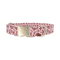 Mystical Nature Dog Collar - metal gold