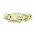 St. Patrick's Icon Dog Collar - plastic gold