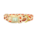 Autumn Pie Dog Collar - plastic gold