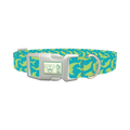 Nautical Dolphin Dog Collar - plastic silver