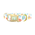 Easter Basket Dog Collar - plastic gold