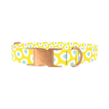 Easter Egg Floral Dog Collar - metal rose gold