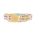 Positive Vibes Text Dog Collar - plastic gold