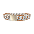 Silver Chain Dog Collar - metal silver
