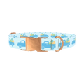 Easter Truck Dog Collar - metal rose gold