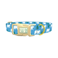 Winter Bear Dog Collar - plastic gold