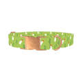 Western Ghost Dog Collar - metal rose gold