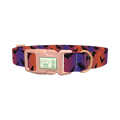 Halloween Bat Dog Collar - plastic rose gold