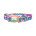 Blue Banana Dog Collar - plastic rose gold