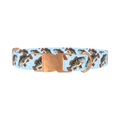 Bass Fish Dog Collar - metal rose gold