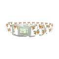 Irish Bow Dog Collar - plastic silver
