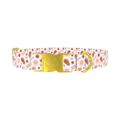 Bohemian Floral Dog Collar - metal gold
