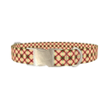 Geometric Cross Dog Collar - metal silver