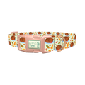 Harvest Feast Dog Collar - plastic rose gold