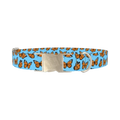 Monarch Butterfly Dog Collar - metal silver