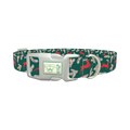 Christmas Deer Dog Collar - plastic silver