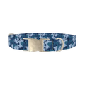 Digital Camo Dog Collar - metal silver
