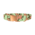 Paint Splatter Dog Collar - metal rose gold