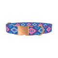 Ombre Tribal Diamond Dog Collar - metal rose gold