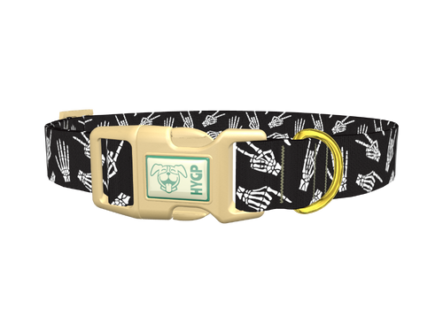 Halloween Skeleton Hand Dog Collar