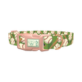 Baseball Pattern Dog Collar - plastic rose gold