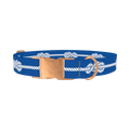 Nautical Knot Dog Collar - metal rose gold