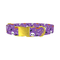 Halloween Moon Dog Collar - metal gold