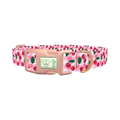 Cherry Picnic Dog Collar - plastic rose gold