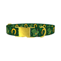 Lucky Rainbow Dog Collar - metal gold