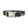 Celestial Sun and Moon Dog Collar - plastic rose gold