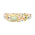 Autumn Berry Leaves Dog Collar - plastic gold