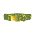 Cowboy Star Dog Collar - metal gold