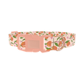 Peach Blossom Dog Collar - plastic rose gold